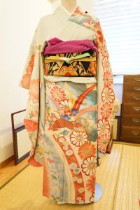 kimono furisode antique